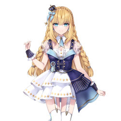 This is a pixiv picture whose title is 【お仕事】アイラ・コールマン さんアイドル衣装.