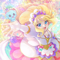 This is a pixiv picture whose title is キュアフィナーレ生誕祭.