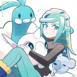 This is a pixiv picture whose title is ❄️.