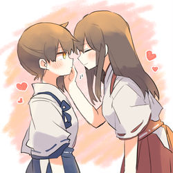 This is a pixiv picture whose title is だいたい赤加賀.