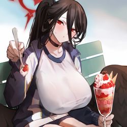 This is a pixiv picture whose title is ハスミ.