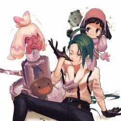 This is a pixiv picture whose title is チリ＆ポピー.
