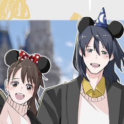 This is a pixiv picture whose title is 夢の国デートな草鈴.