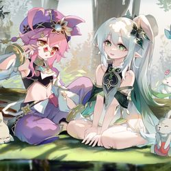 This is a pixiv picture whose title is 须弥最强势力.