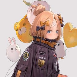 This is a pixiv picture whose title is Abigail Williams.