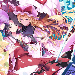 This is a pixiv picture whose title is 幻想の夢.