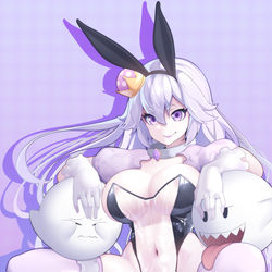 This is a pixiv picture whose title is Booette bunny suit.