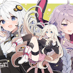 This is a pixiv picture whose title is 版権絵.