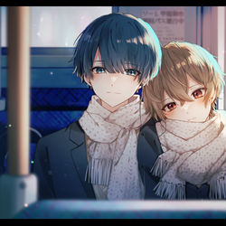 This is a pixiv picture whose title is 好きな時間.