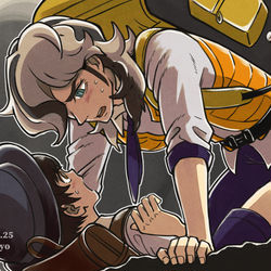 This is a pixiv picture whose title is オレは、オマエが.