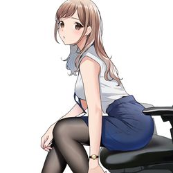 This is a pixiv picture whose title is OLの日でございます.