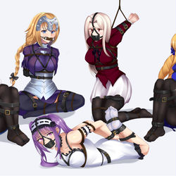 This is a pixiv picture whose title is Commission- Fate series.