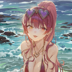 This is a pixiv picture whose title is 宝鐘マリン🌊.