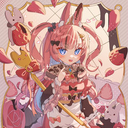 This is a pixiv picture whose title is 🍫×🍓.