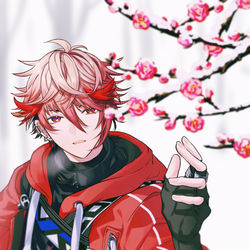 This is a pixiv picture whose title is 凛と咲く.