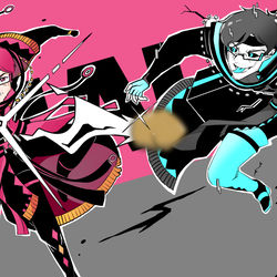 This is a pixiv picture whose title is CHASE.