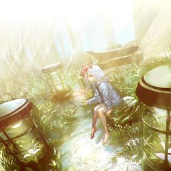 This is a pixiv picture whose title is 『KEY』.