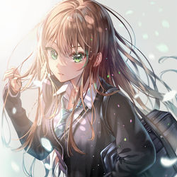 This is a pixiv picture whose title is 渋谷凛💎.