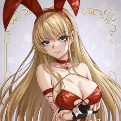 This is a pixiv picture whose title is Sakiyamam Bunnys 再販告知.