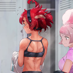 This is a pixiv picture whose title is スレッタは何となく力もちであって欲しい.