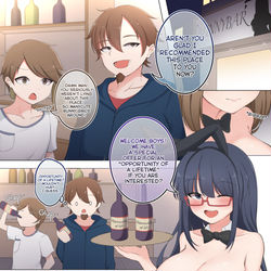 This is a pixiv picture whose title is TSF バニーガール.