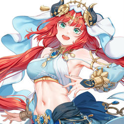This is a pixiv picture whose title is 原神-ニィロウ.