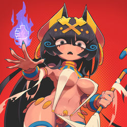 This is a pixiv picture whose title is バズデド神/God-Buzzdead👍.