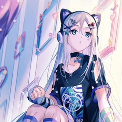 This is a pixiv picture whose title is ガールズ.