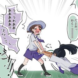 This is a pixiv picture whose title is 駄々こねるネモさん.