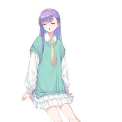 This is a pixiv picture whose title is 制服メルト💙✨✨.