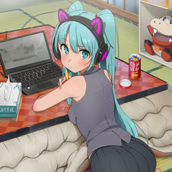 This is a pixiv picture whose title is こたつ.