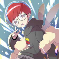 This is a pixiv picture whose title is ボタンちゃん！キラメケ★テラスタル！！.