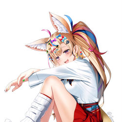 This is a pixiv picture whose title is ギャルぽる.