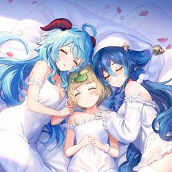 This is a pixiv picture whose title is ティワット眠りたいチーム.