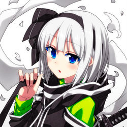 This is a pixiv picture whose title is いい庭師の日の妖夢ちゃん！.