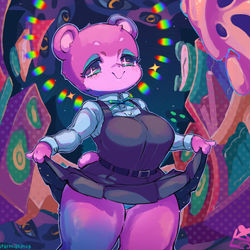 This is a pixiv picture whose title is "Myohmy" (Judy).