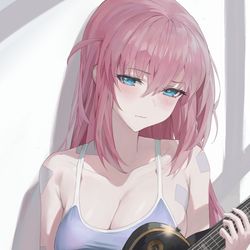 This is a pixiv picture whose title is ぼっち・ざ・ろっく!　（１/４）.