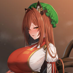 This is a pixiv picture whose title is 八雲橙.