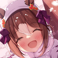 This is a pixiv picture whose title is ファインとデート！②.
