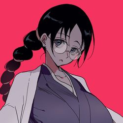 This is a pixiv picture whose title is 鹿取さん.
