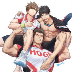 This is a pixiv picture whose title is 体育特進クラスの皆さん.