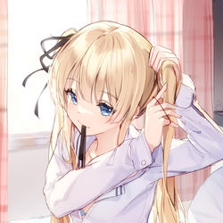 This is a pixiv picture whose title is 英梨々.