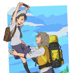 This is a pixiv picture whose title is 君への最短ルート.