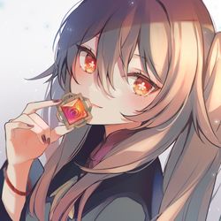 This is a pixiv picture whose title is 胡桃.