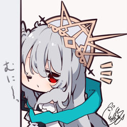 This is a pixiv picture whose title is 壁に.
