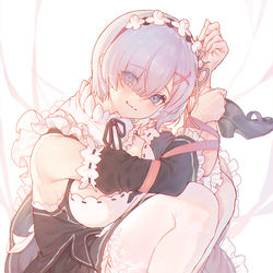 This is a pixiv picture whose title is Rem.