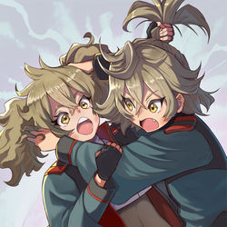 This is a pixiv picture whose title is レネ＆フェルシー.