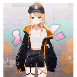 This is a pixiv picture whose title is 【お仕事告知】音ノ瀬りず/新衣装.