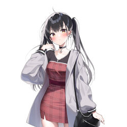 This is a pixiv picture whose title is OC.