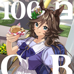 This is a pixiv picture whose title is 100日CBまとめ本出します.